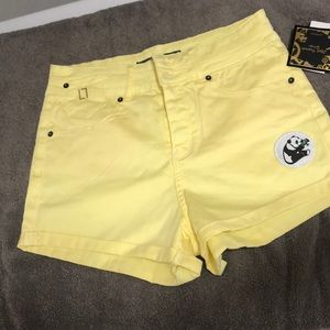 Ybrand new with tags yellow shorts